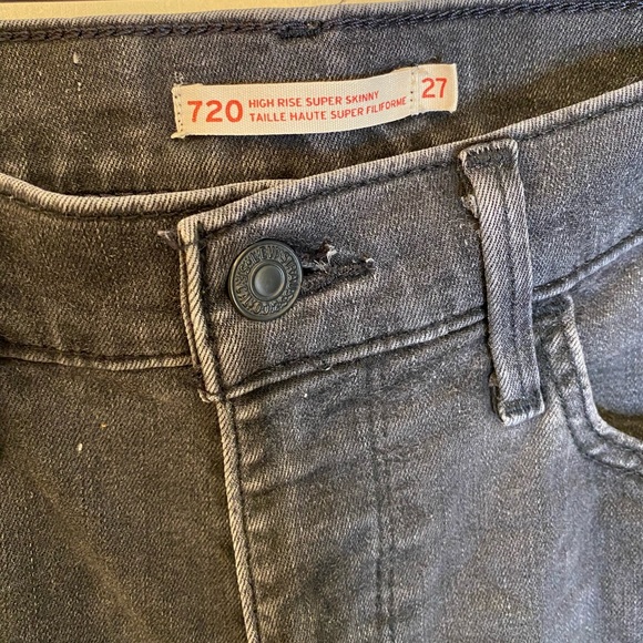 levi black skinny jeans - Picture 4 of 4